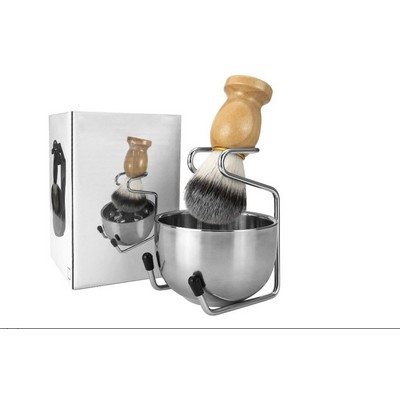 3 in 1 Shaving Brush Set