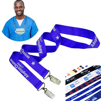 3/4" Mask Holder Lanyards