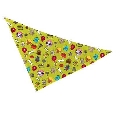 300D Polyester Poplin - Large Custom Dog and Pet Bandanas