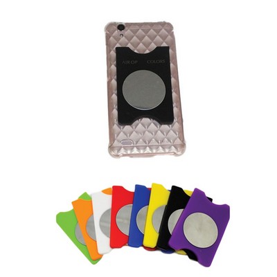 Silicone Card Holder with Mirror