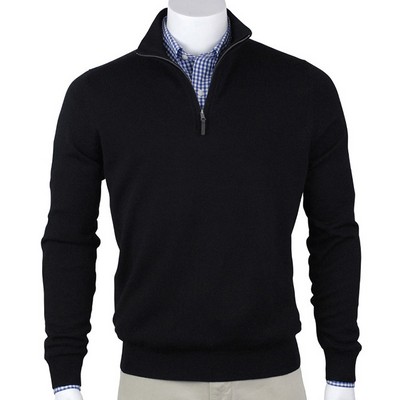 Fairway & Greene Men's Baruffa ¼ Zip Windsweater