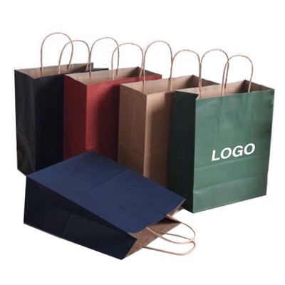 Kraft Paper Shopper Bag