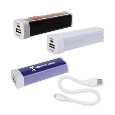 Lip Stick Design 1200/1500/1800/2000/2200/2600mAh Power Bank