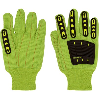 18oz Impact Resistant Cotton Canvas Woven Gloves