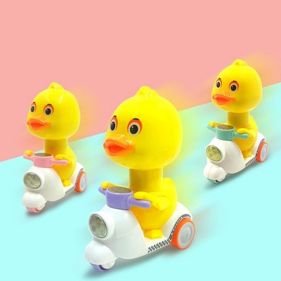 Pull Back Car w/Duck