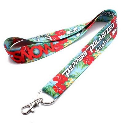 7-Day Rush 5/8 Inch Dye-Sublimation Lanyards