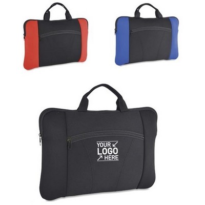 Zippered Neoprene Laptop Sleeve Bag