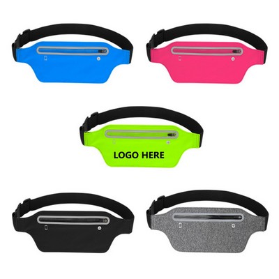 Fitness Reflective Running Waist Bag