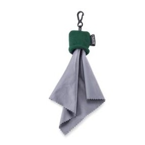 Carson® Stuff-It™ Microfiber Lens Cleaning Cloth (Green Pouch)