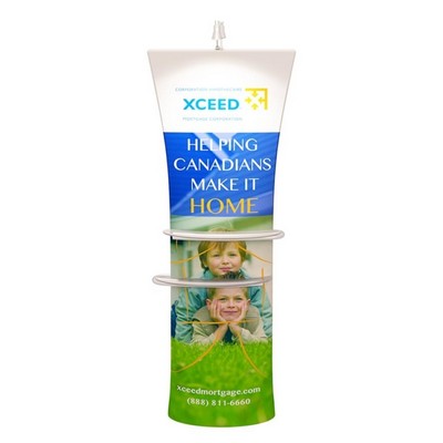 Straight Top Tension Fabric Banner Stand