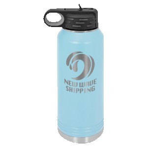 32 Oz. Light Blue Polar Camel Water Bottle