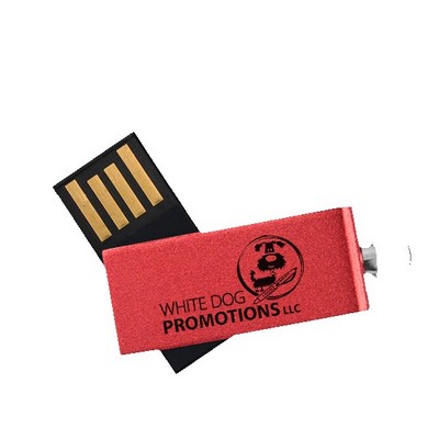 Willowbrook Aluminum Swivel USB with Small Key Ring-2G