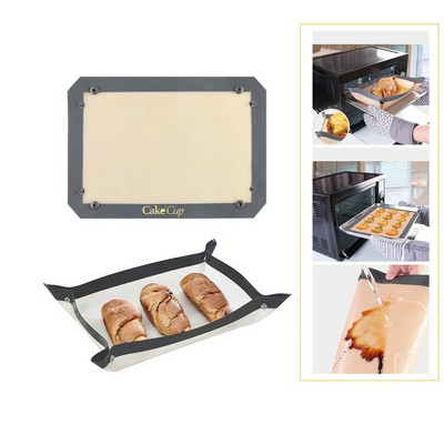 Non Stick Silicone Pastry Mat with Buttons