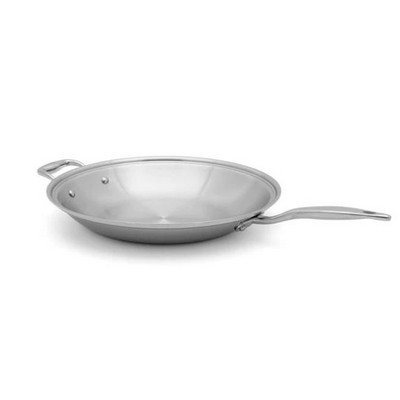 Heritage Steel 13.5" Shallow Wok