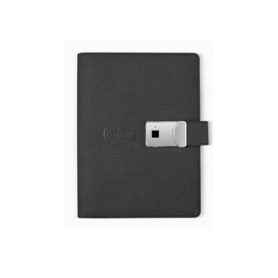 Fingerprint Lock A5 Notebook with Wireless Power Bank