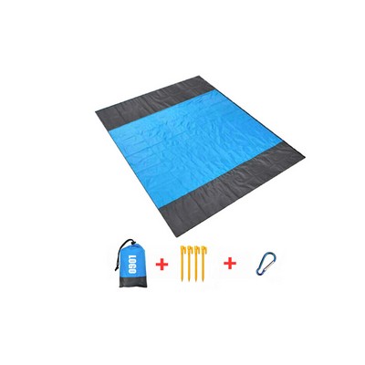 Beach Blanket with Waterproof Backing