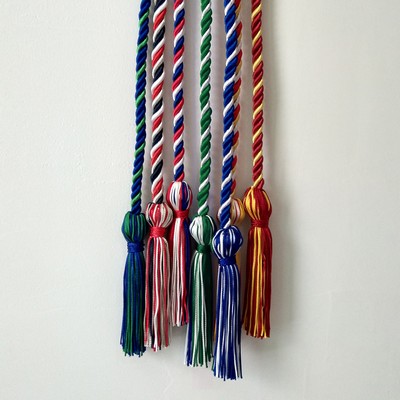 Intertwined / Braided Color Graduation Honor Cords