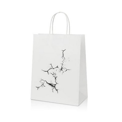 White Kraft Paper Bag - Medium