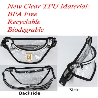 Clear TPU Fanny Pack (Recyclable And Biodegrable)