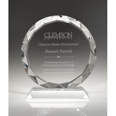 Medium Crystal Sunflower Award