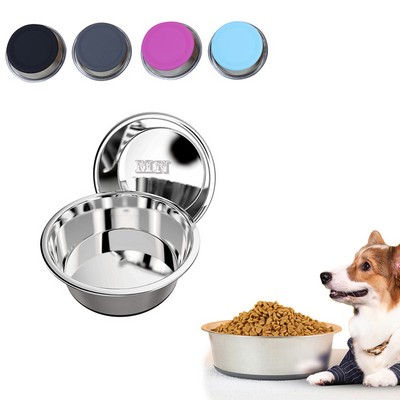 Thick Stainless Steel Large Pet Bowl