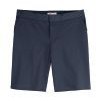 Dickie's® Women's 9" Wide Flat Front Short - Dark Navy Blue