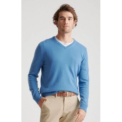 Men's Cashmere V-Neck Sweater