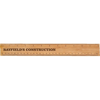 Bamboo Ruler, 12"L