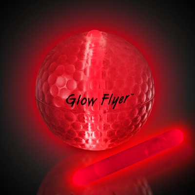 Red Glow Flyer Golf Ball Replacement Mini Glow Sticks