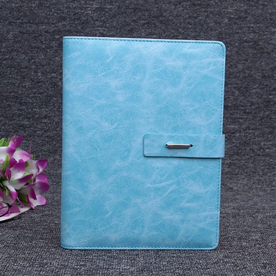 PU Cover Loose-Leaf Binder 90 Pages Notebook