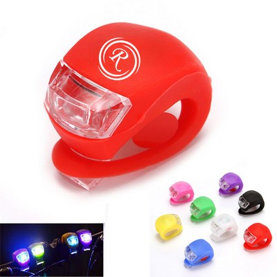 Silicone LED Bicycle Frog Safety Light