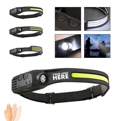 Head Lamp LED with Motion Sensor