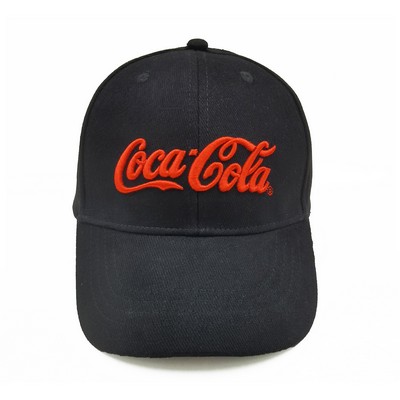 Cotton Cap with 3D Embroidery Logo