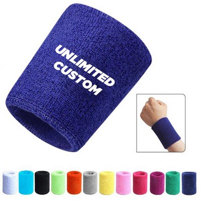 Sport Embroidery Towel Wristband