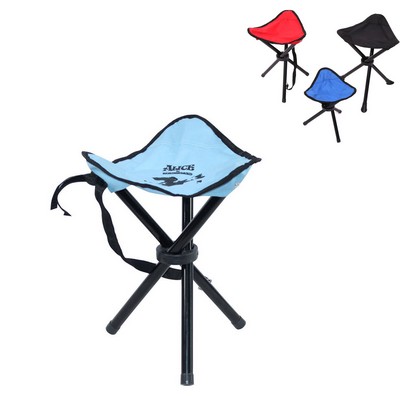 Folding Tri-Pod Stool Chair