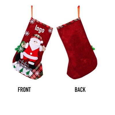 Hanging Santa Socks