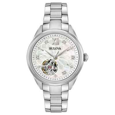 Bulova® Ladies Sutton Automatic Watch w/Mother of Pearl Dial