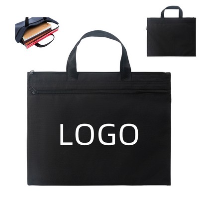 Portable Oxford Document Bag