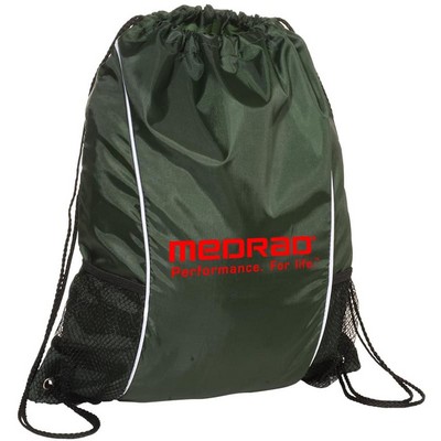 Polyester drawstring backpack