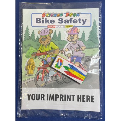 Bike Safety Sticker Book Fun Pack