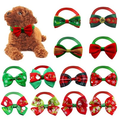 Christmas Pet Bow Tie