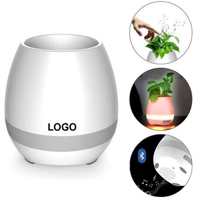 4 1/2" Flower Pot w/Wireless Bluetooth® Speaker