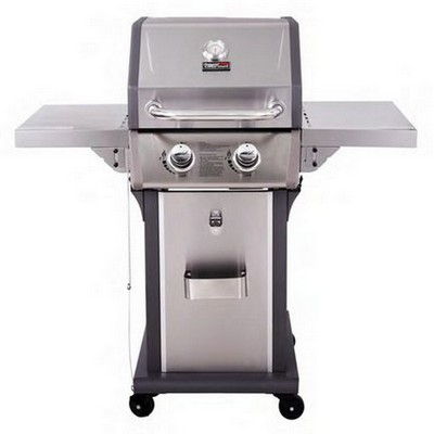 Keg Products Silver/Gray 2-Burner Gas Grill