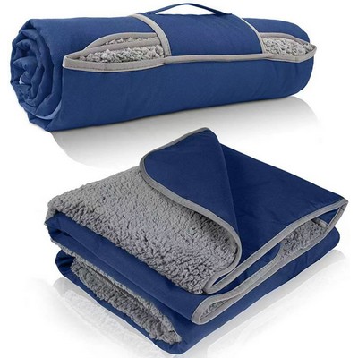 45*63 Inch 100% Waterproof Camping Blanket