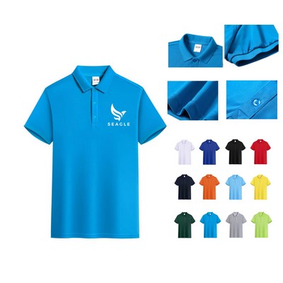 Men's Mesh Polo Shirts