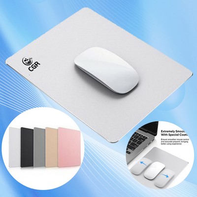 Sleek Aluminum Alloy Mouse Mat Pad