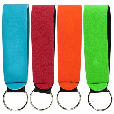 Neoprene Wristband With Key Ring