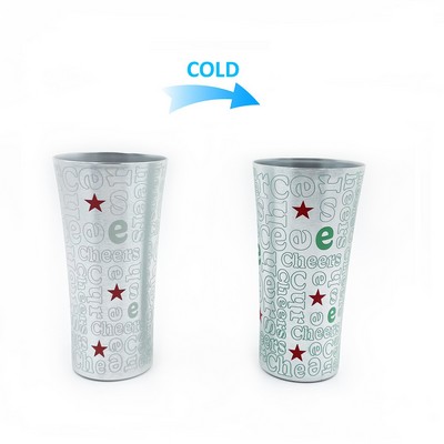 12.5oz Cold Color Changing Cup Aluminum Tumbler