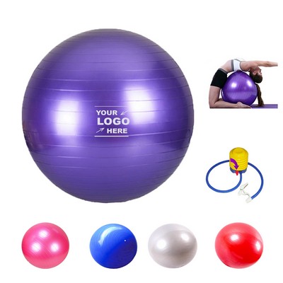 21.5 Inch Exercise Yoga Ball With Pump