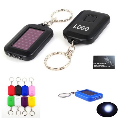 Solar LED Keychain